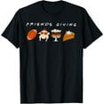 thumbnail image 1 of Premium model-Unisex-100% cotton-Friends Giving Turkey Football Pumpkin Thanksgiving Autumn T-Shirt, 1 of 4