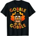 thumbnail image 1 of Premium model-Unisex-100% cotton-Gobble Gifts Thanksgiving Shirts Women Men Toddler Girl Boy T-Shirt, 1 of 4