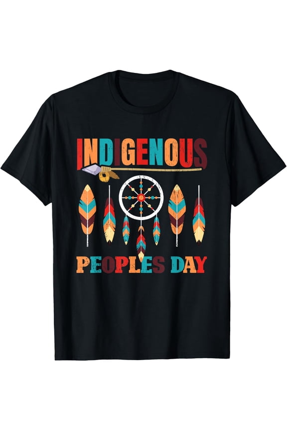 Premium model-Unisex-100% cotton-Indigenous Peoples Day for a Native American T-Shirt