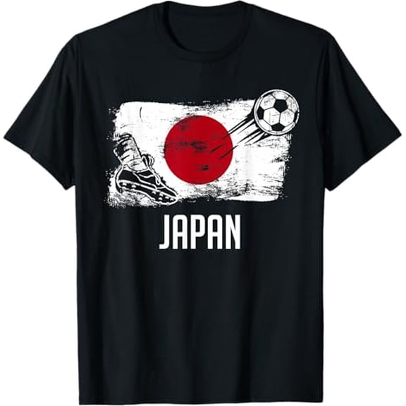 Premium model-Unisex-100% cotton-Japan Flag Jersey Japanese Soccer Team Japanese T-Shirt