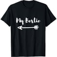 thumbnail image 1 of Premium model-Unisex-100% cotton-My Bestie Best Friend Left Arrow T-Shirt, 1 of 4