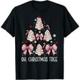 thumbnail image 1 of Premium model-Unisex-100% cotton-Oh Christmas Tree Cakes Debbie Becky Jen Cake Lovers Xmas T-Shirt, 1 of 4
