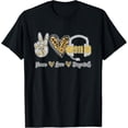 thumbnail image 1 of Premium model-Unisex-100% cotton-Peace Love 911 Dispatcher Cute Dispatcher Gifts T-Shirt, 1 of 4