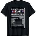 thumbnail image 1 of Premium model-Unisex-100% cotton-Puerto Rican Dad Nutrition Facts Boricua Puerto Rico PR Flag T-Shirt, 1 of 4