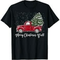 thumbnail image 1 of Premium model-Unisex-100% cotton-Red Truck Christmas Shirt - Merry Christmas Yall T-Shirt, 1 of 4