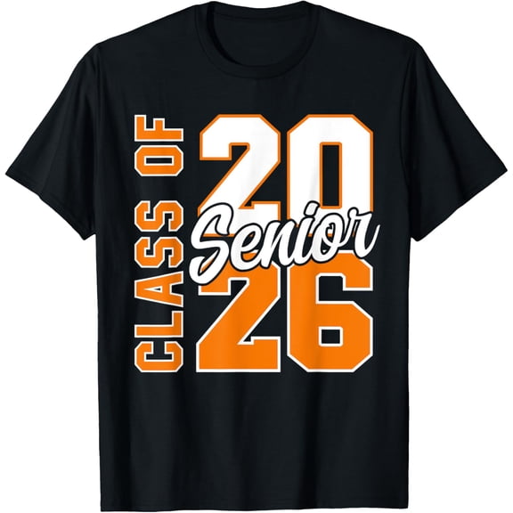 Premium model-Unisex-100% cotton-Senior 2026 Class of 2026 Seniors Graduation 2026 Senior 26 T-Shirt
