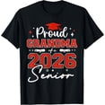 thumbnail image 1 of Premium model-Unisex-100% cotton-Senior 2026 Proud Grandma of a 2026 Senior Graduate T-Shirt, 1 of 4