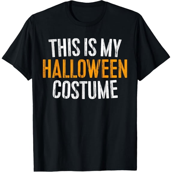 Premium model-Unisex-100% cotton-This Is My Halloween Costume Shirt Adult Men Women T-Shirt