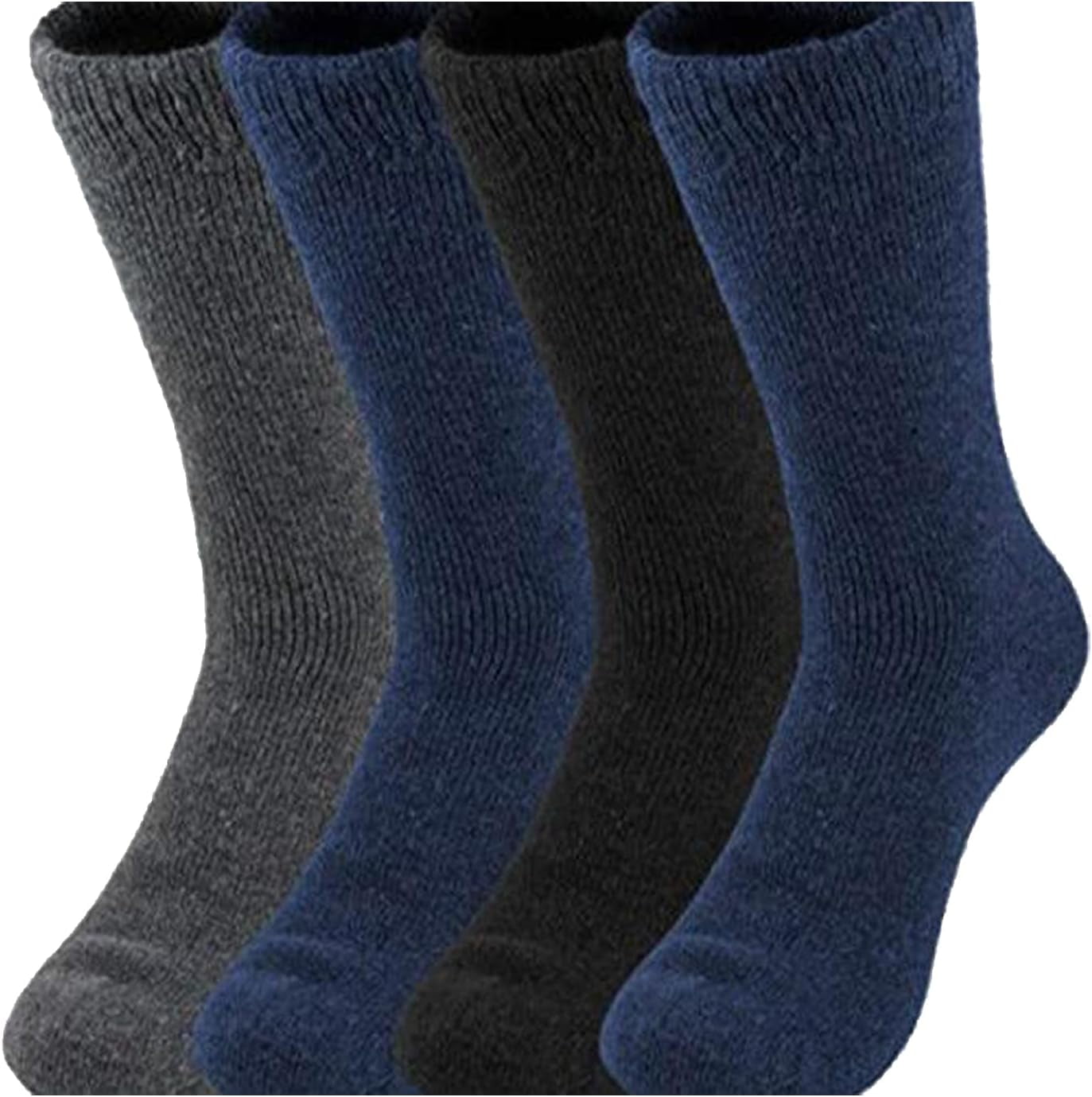 PremiumBrandGoods Men's 6Pack Insulated Thermal Socks Extreme Cold Weather Gear, Sizes 1013