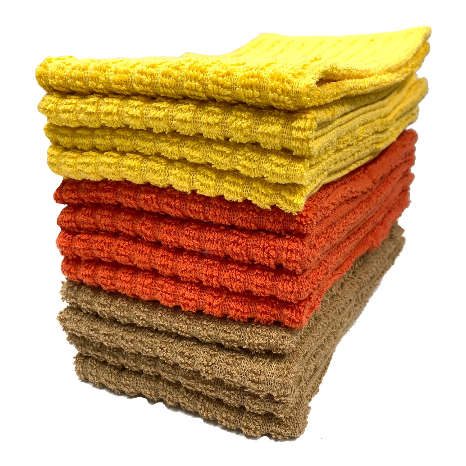 Bar Towels – Bar Mop Cleaning Kitchen Towels (12 Pack, 16″ x 19