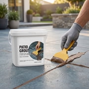 Premixed Tile Grout Repair - Brown 11 FL.OZ, Acrylic Sanded Formula, for Bathroom Shower Kitchen Tile, Water-Resistant, Courtyard Stone and Floor Tile