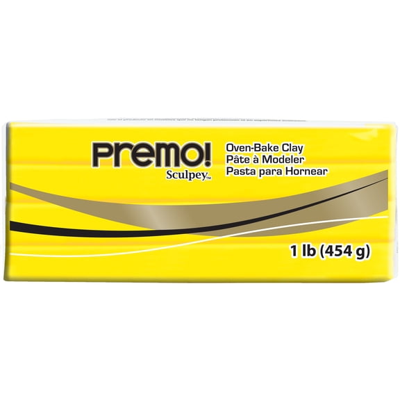 Premo Clay 1lb-Cadmium Yellow Hue