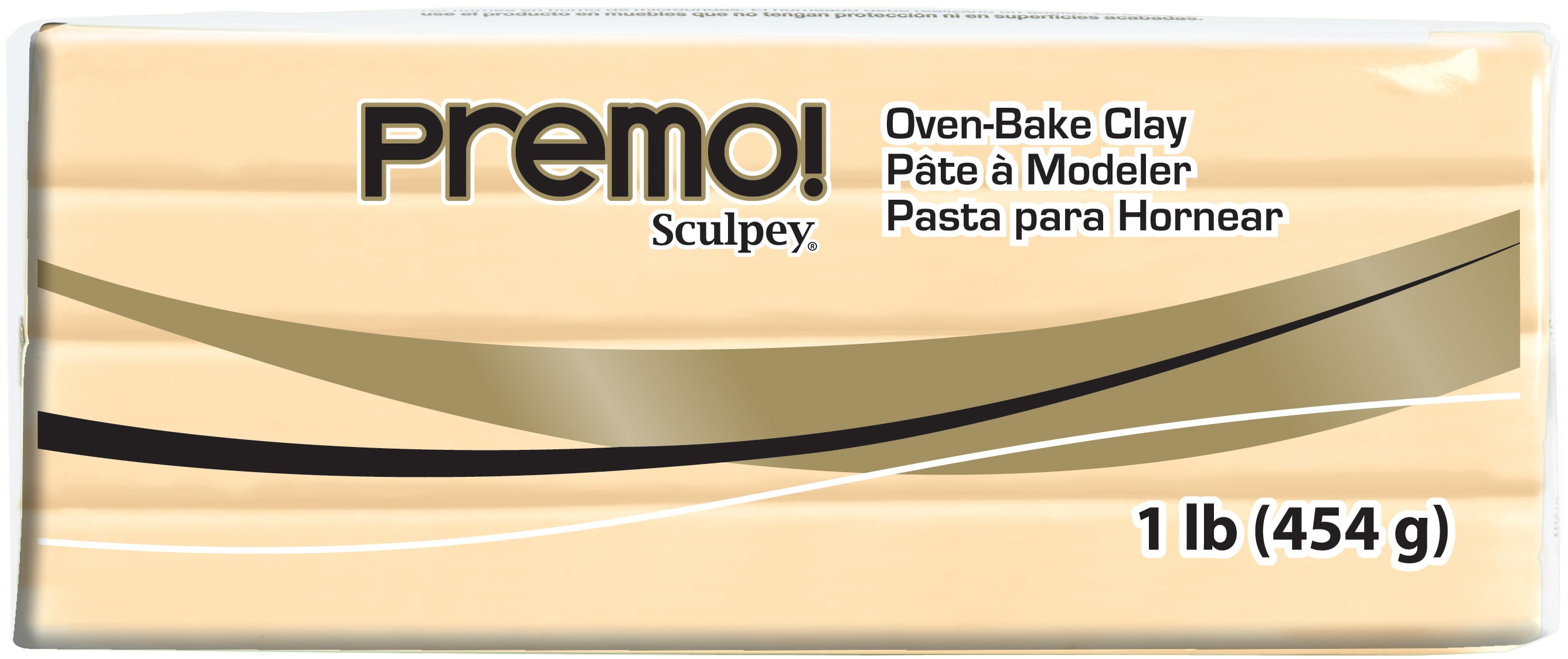 Sculpey Premo oven-bake polymer clay, White, Nr. 5001, 227 gr (8 oz)