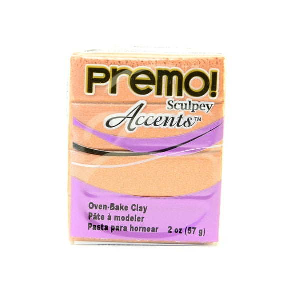 Premo Premium Polymer Clay copper, 2 oz. (pack of 5)