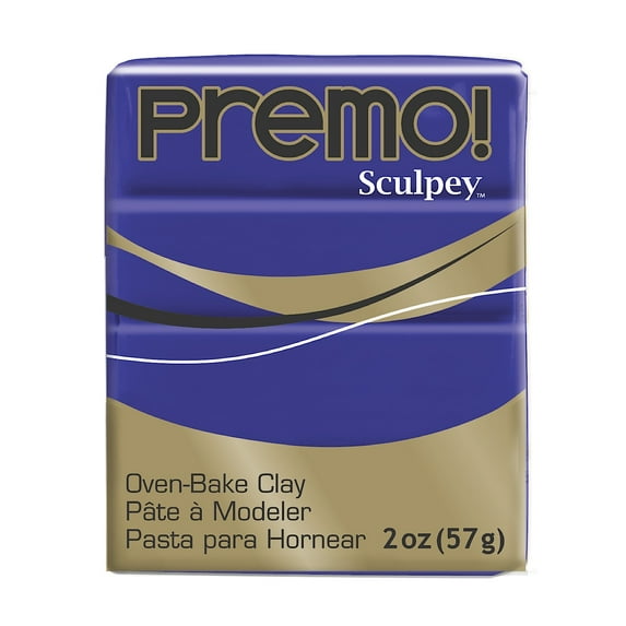 Premo Premium Polymer Clay purple, 2 oz. (pack of 5)
