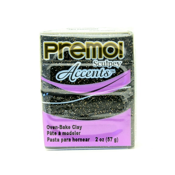 Premo Premium Polymer Clay twinkle twinkle, 2 oz. (pack of 6)