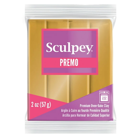 Premo! Sculpey Modeling Clay, 2 oz., 18K Gold