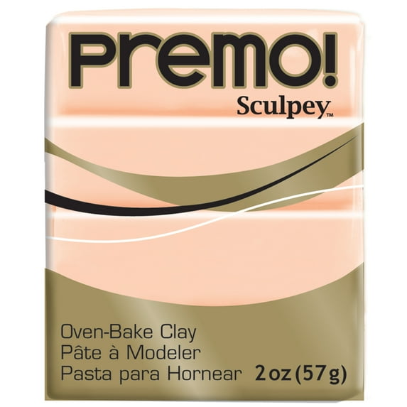 Premo! Sculpey Modeling Clay, 2 oz., Beige