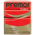 thumbnail image 1 of Premo! Sculpey Modeling Clay, 2 oz., Cadmium Red, 1 of 2