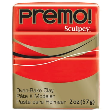 Premo! Sculpey Modeling Clay, 2 oz., Cadmium Red