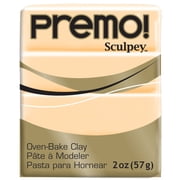 Premo! Sculpey Modeling Clay, 2 oz., Ecru
