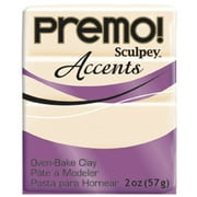 بريمو! Sculpey Modeling Clay ، 2 أونصة ، شفاف