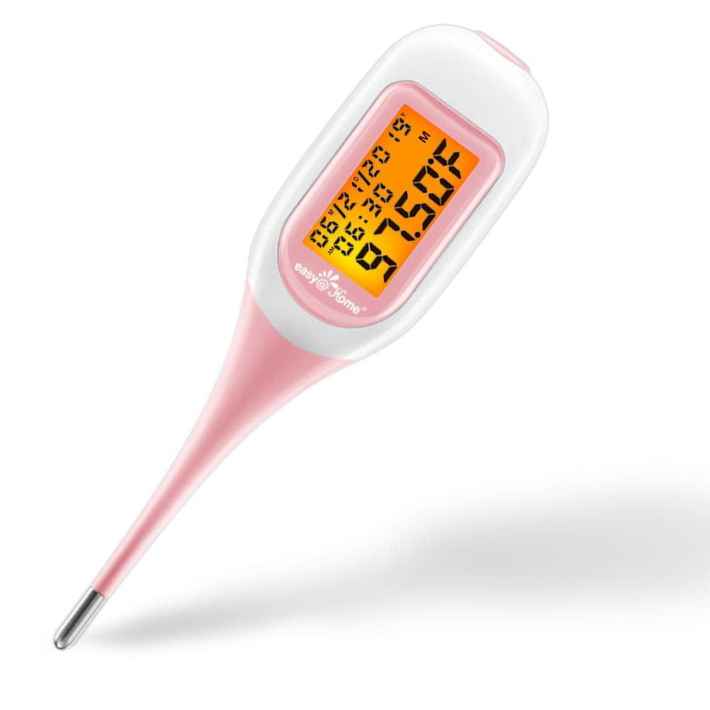 Thermomètre Basal Digital Easy@Home pour la Prédiction de la Fertilité et  le Suivi de la Température - Thermomètre Basal Précis avec l'APP Premom  Rose : : Bébé et Puériculture
