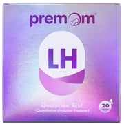 Premom Quantitative Ovulation Test Strips, Numerical Ovulation Test, 20-Pack