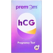 Premom hCG Early Detection Test Strips, 20 Count