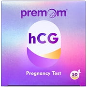 Premom hCG Early Detection Test Strips, 50 Count