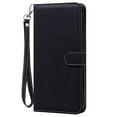 thumbnail image 1 of Premuim PU Leather Wallet Case Compatible for Samsung Galaxy Note 20, Card Slots Stand Feature Magnetic Clasp Short Strap Cover for Samsung Galaxy Note 20 6.7 Inch,Black, 1 of 7