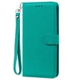 thumbnail image 1 of Premuim PU Leather Wallet Case Compatible for Samsung Galaxy Note 20, Card Slots Stand Feature Magnetic Clasp Short Strap Cover for Samsung Galaxy Note 20 6.7 Inch,Green, 1 of 7