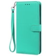 thumbnail image 1 of Premuim PU Leather Wallet Case Compatible for Samsung Galaxy Note 20, Card Slots Stand Feature Magnetic Clasp Short Strap Cover for Samsung Galaxy Note 20 6.7 Inch,Skyblue, 1 of 7