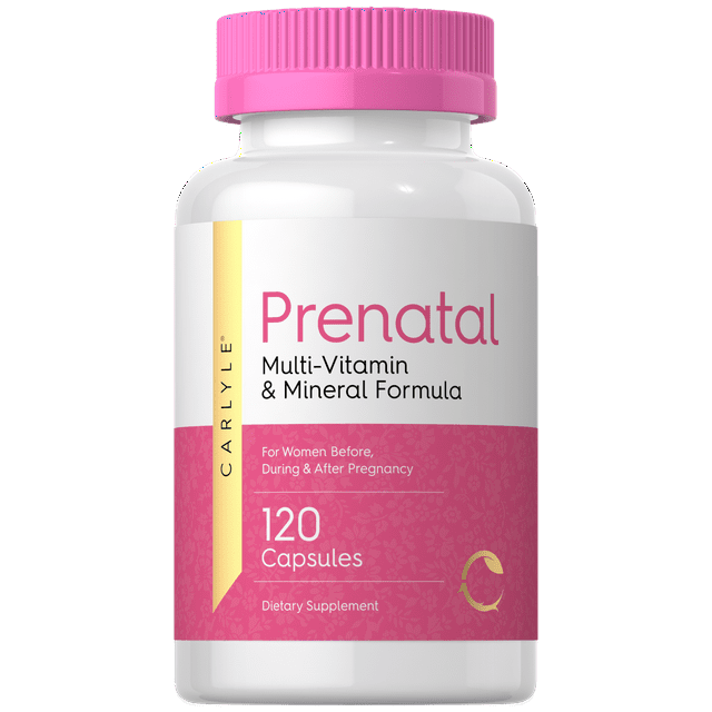 Prenatal Vitamins for Women 120 Capsules with Iron and Folic Acid