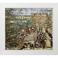 thumbnail image 1 of Prendergast, Maurice Brazil 13x12 White Modern Wood Framed Museum Art Print Titled - Ramparts, St. Malo, 1 of 4
