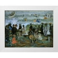 thumbnail image 1 of Prendergast, Maurice Brazil 18x15 White Modern Wood Framed Museum Art Print Titled - After The Storm, 1 of 4