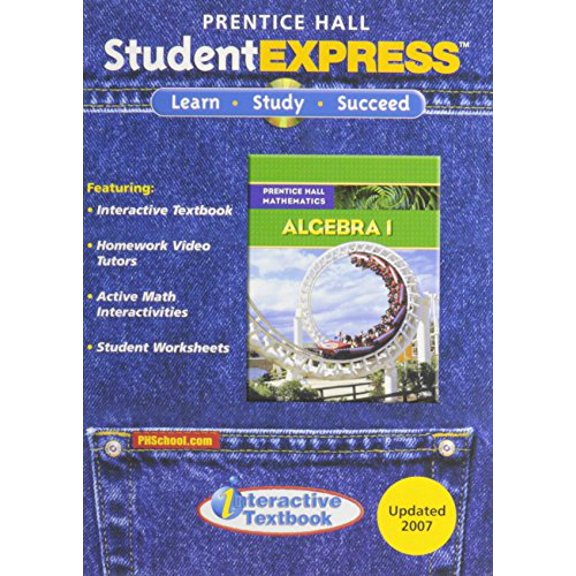 Pre-Owned Prentice Hall Algebra 1: Learn, Study, Succeed Paperback