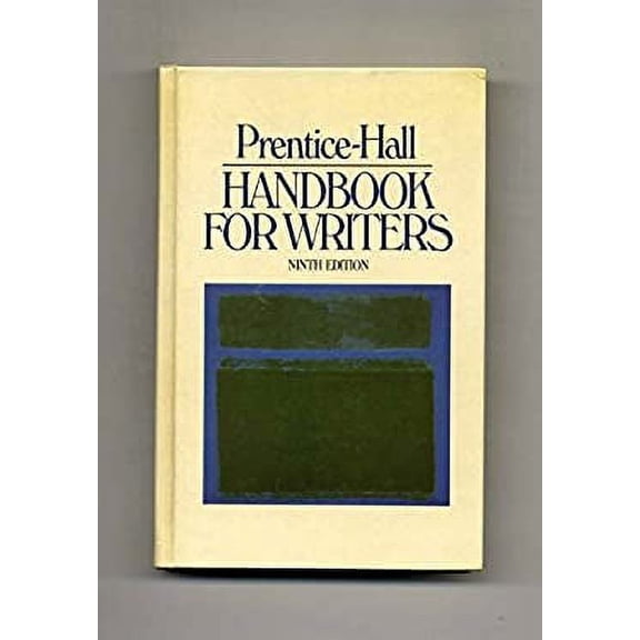 Pre-Owned Prentice-Hall handbook for writers, Used [Hardcover]