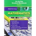 thumbnail image 1 of Pre-Owned Prentice Hall Math Course 2 Student Workbook 2007c (Paperback) 0132013940 9780132013949, 1 of 1