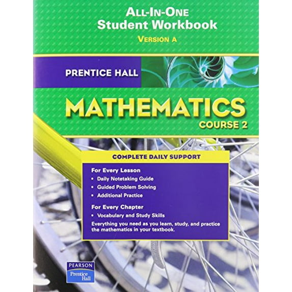 Pre-Owned Prentice Hall Math Course 2 Student Workbook 2007c (Paperback) 0132013940 9780132013949