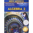 thumbnail image 1 of Pre-Owned Prentice Hall Mathematics Algebra 2 New Mexico Edition Paperback, 1 of 1