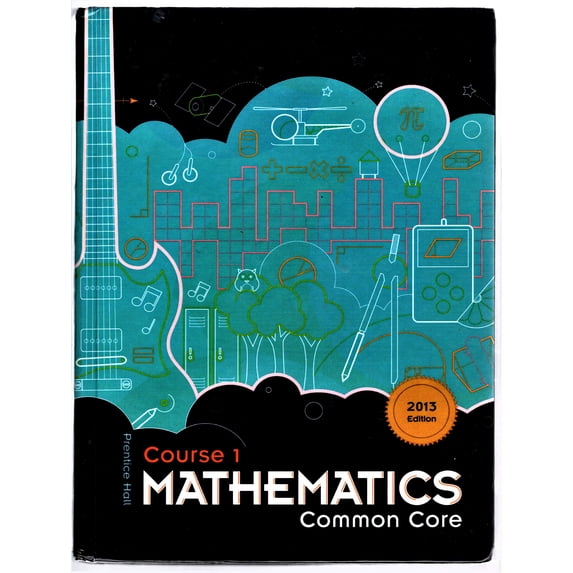 Pre-Owned Prentice Hall Mathematics Course 1 Common Core 2013 Edition ISBN 125673716X 9781256737162 (2013-05-04)