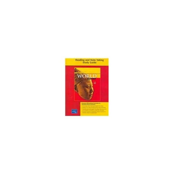Pre-Owned World History - Survey Edition: Reading And Notetaking Study Guide, 9780131333451, 0131333453, Paperback,