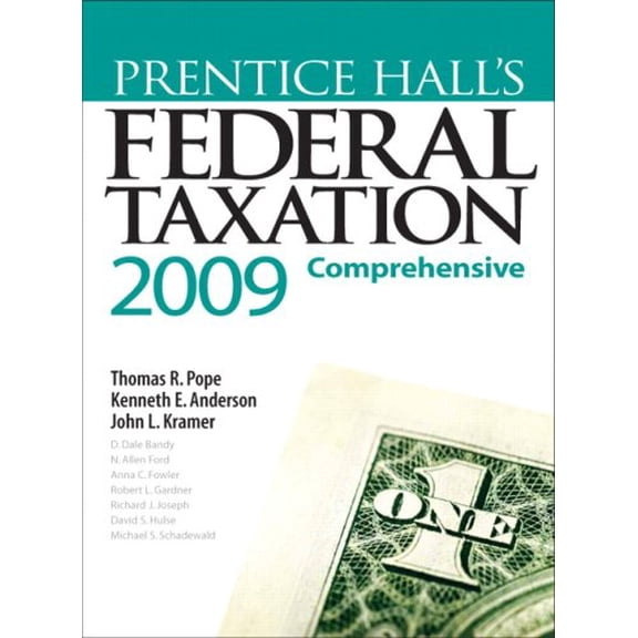 Pre-Owned Prentice Hall's Federal Taxation 2009: Comprehensive Hardcover