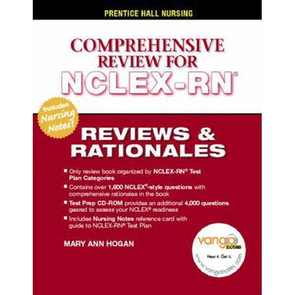Pre-Owned Prentice Hall's Comprehensive Review For NCLEX-RN: Reviews & Rationales (Paperback) 0131195999 9780131195998