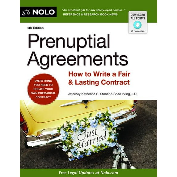 Prenuptial Agreements: How to Write a Fair and Lasting Contract (Paperback) by Katherine Stoner, Shae Irving