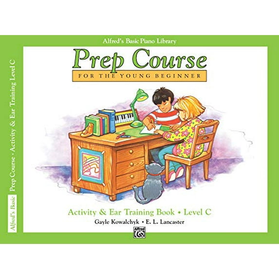 Pre-Owned Alfred's Basic Piano Library Alfred's Basic Piano Prep Course Activity & Ear Training, Bk C: For the Young Beginner, Book BK C, (Paperback)