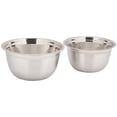 thumbnail image 1 of Prep-N-Cook Stainless Steel Mixing Bowls 2 pc Pack, 1 of 4