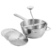Prep N Cook by McSunley 2Qt Stainless Steel Food Mill