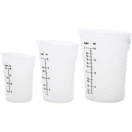 Prep Solutions 3 Piece High Heat Silicone Measuring Cup Set